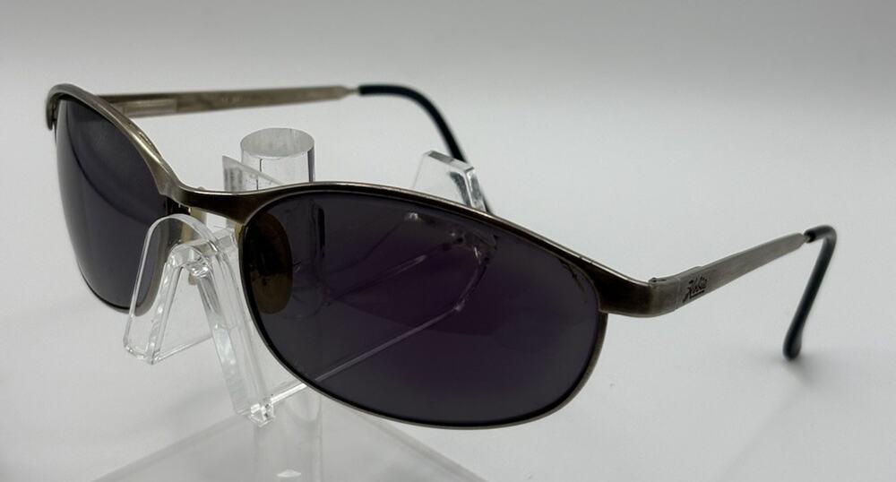 Hobie Made in Japan Metal Oval Sunglasses Brown Lenses Unknown Model